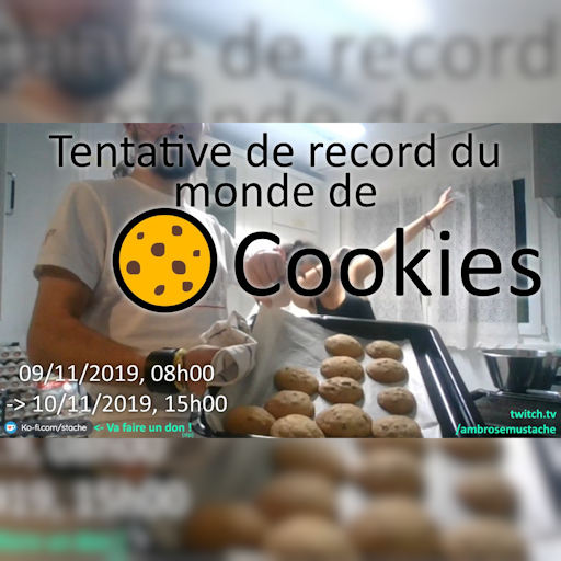 Record du monde de cuisson de cookies